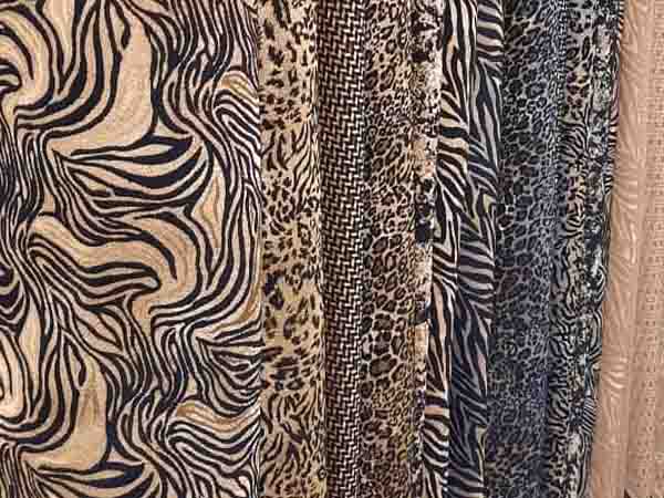 پارچه رومبلی شانل طرح پلنگی, کوسن